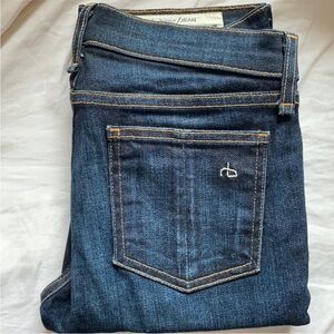 Rag & Bone Deep Indigo Skinny Jeans 25
